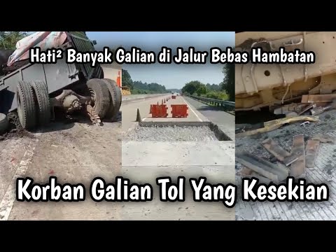 Ngeriii‼️Galian Tol Lampung Memakan Korban lagi