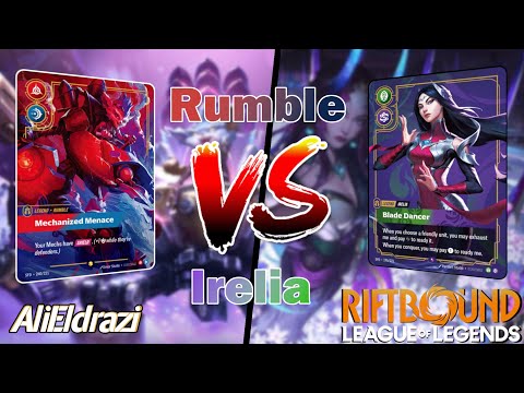 Rumble Versus Irelia Gameplay - Dancing with Mechs
