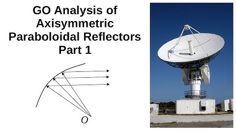 #111: GO Analysis of Axisymmetric Paraboloidal Reflectors Part 1