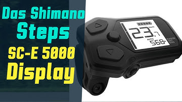 Shimano Steps SC-E5000 Display Review.