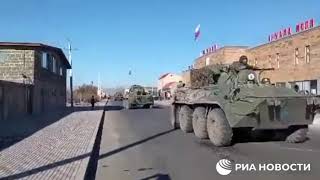 Rus sülhməramlıları Qarabağda - YENİ VİDEO