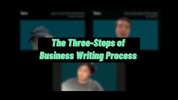 The Three-Steps of Business Writing Process | Presented by The FAD News