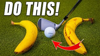 THE GOLF BANANA DRILL to Fix Your Club Path screenshot 1