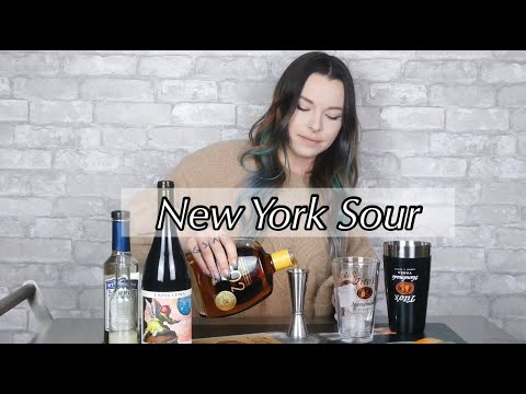 New York Sour Cocktail