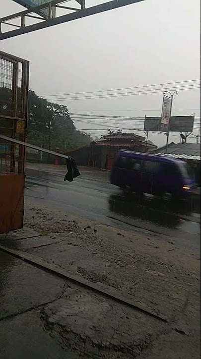 stori sore ini D guyur hujan lebat