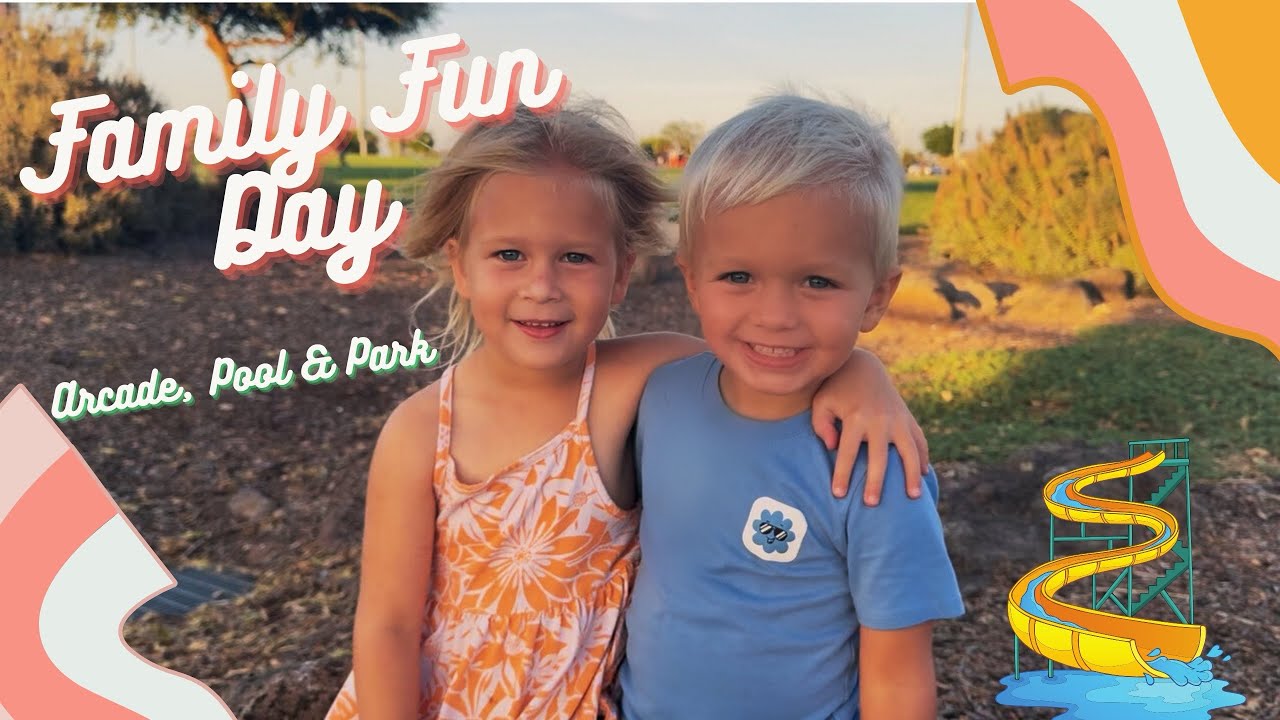 🎡Выходные с детьми  в США💞 Игровая , бассейн и парк 🎠⛲️