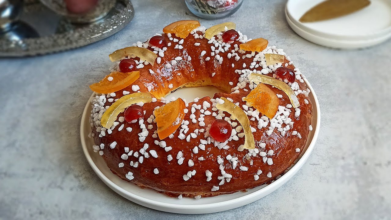 Соблазнительный рецепт булочки Brioche des Rois со вкусом цветов апельсина и цукатов!!