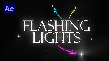Flashing light effect | After effects tutorial