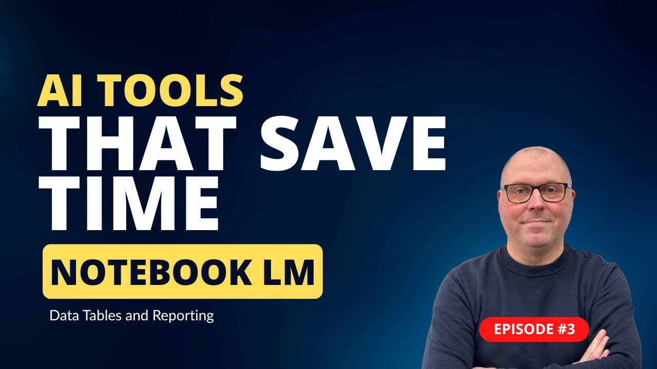 The AI Tools That Save Me Time Every Week - Episode #3 - NotebookLM ...