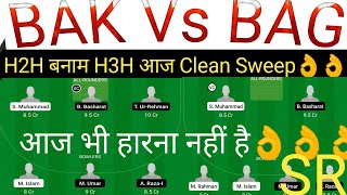 BAK Vs BAG Dream11 Team | Bangladesh Kings Vs Barcelona Gladiators Dream11 Team Prediction | screenshot 5