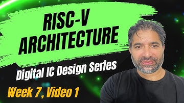 Week 7, Video 1, RISC-V Architecture, Revision of R-type,I-type, S/B Type instructions