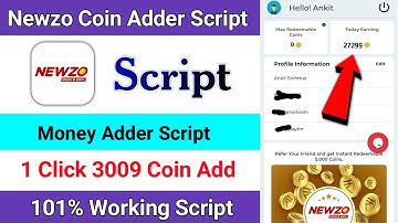 Newzo App Script | Newzo App Payment Proof | Newzo App Unlimited Trick ||