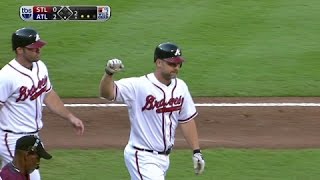 2012 NL WC: Ross belts a two-run shot to give the Braves the lead