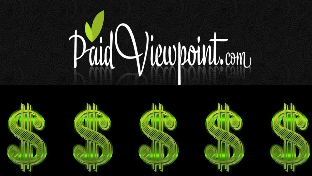 Paidviewpoint cash out and Payment Proof 🤑