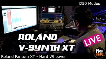 Roland V-Synth XT 2.0 - Studio Hardware Soundcheck - Live Play - MouBeatz - 2021