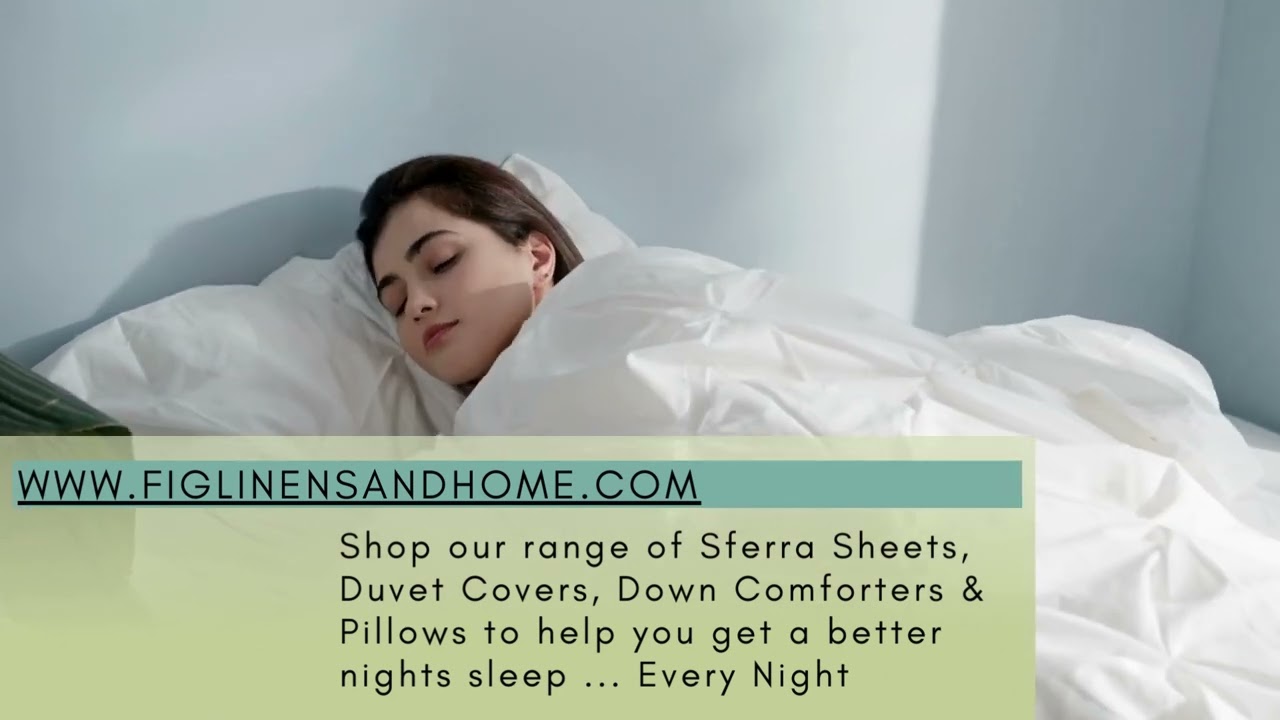 Sleep Better with Sferra Linens from Fig Linens & Home