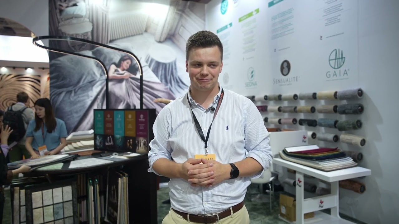 Interview with Emile Devos, Area Sales Manager of Associated Weavers - DOMOTEX asia/CHINAFLOOR 2025