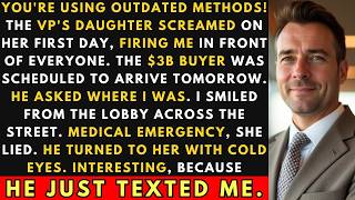She Fired Me & I Killed Their $3B Merger | Corporate Revenge