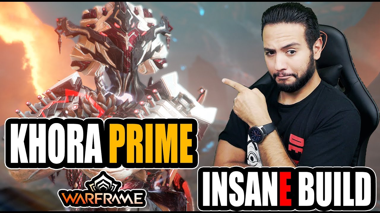 Warframe Khora Prime Build Nuke e Farm #dragonjefe #khoraprime #tennocreate  