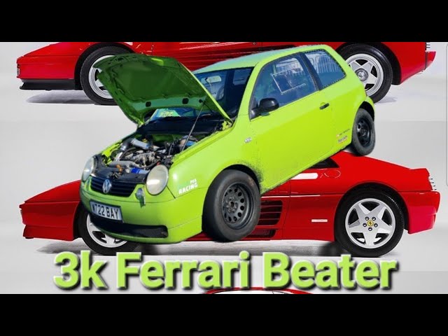 Vw Lupo Build Is Faster Than A Ferrari With Ebay and Scrap Yard