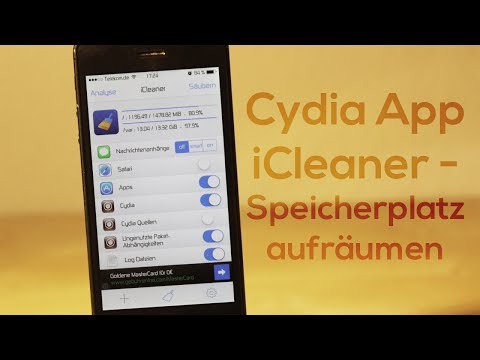 Cydia App iCleaner - Speicherplatz freiräumen
