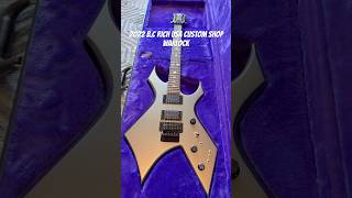 2022 B.C. Rich Custom Shop Warlock Guitar #guitar #80s #bcrich #bcrichguitars
