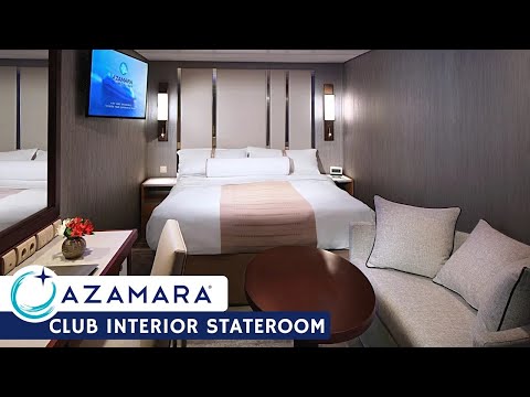 Azamara Pursuit Interior Stateroom walkthrough tour