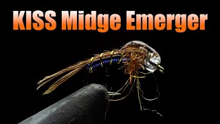 KISS Midge Emerger Fly Tying - Tied by Herman deGala
