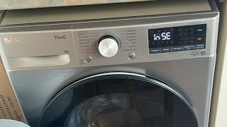 Washing a big load in the LG washing machine Live