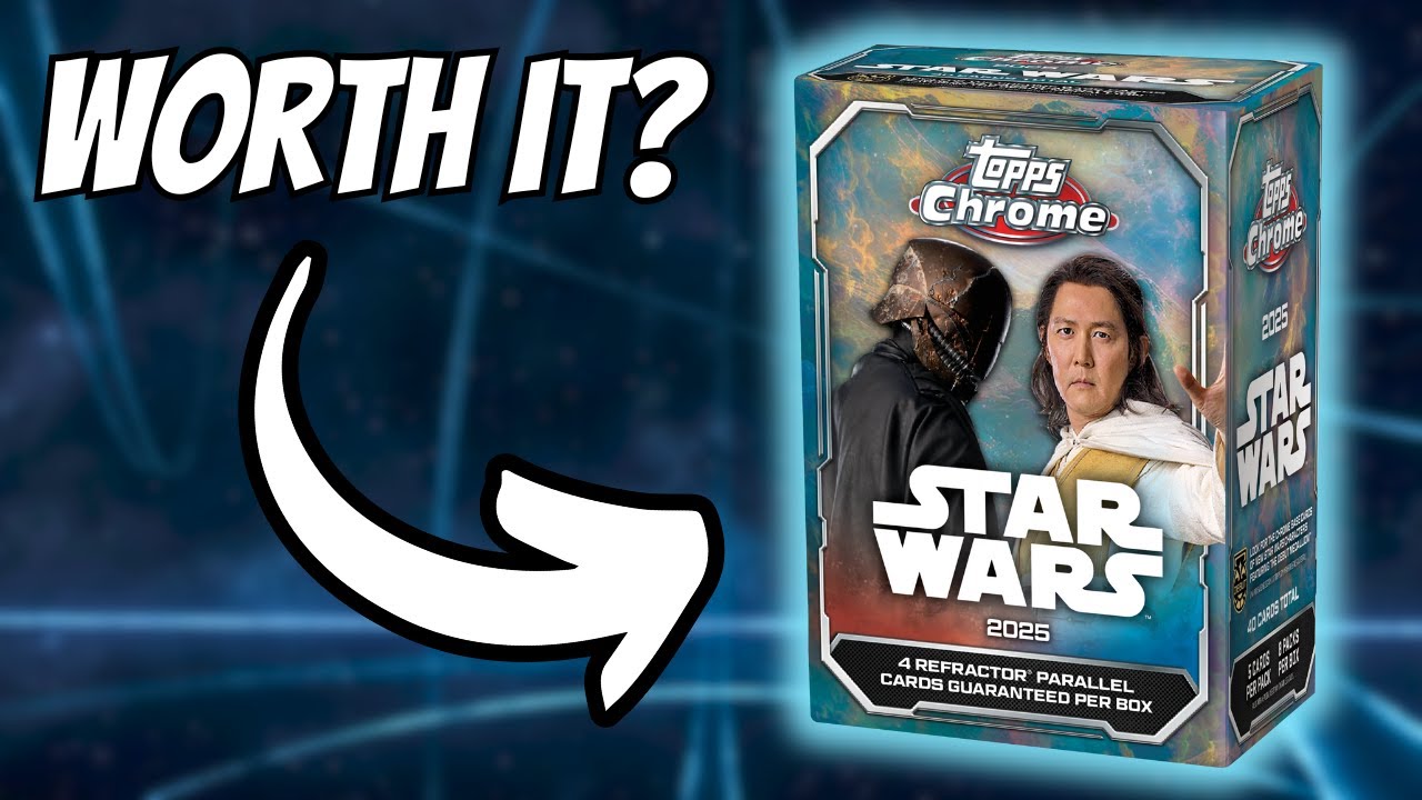 未開封品 スターウォーズtopps Chrome バリューBOX 2024 Topps Star Wars Chrome Hobby Box – CardCollector2