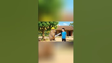 Capy và anh giúp bà hái xoài và cái kết #capybara