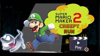 Scooby-Doo Creepy Run in Super Mario Maker 2