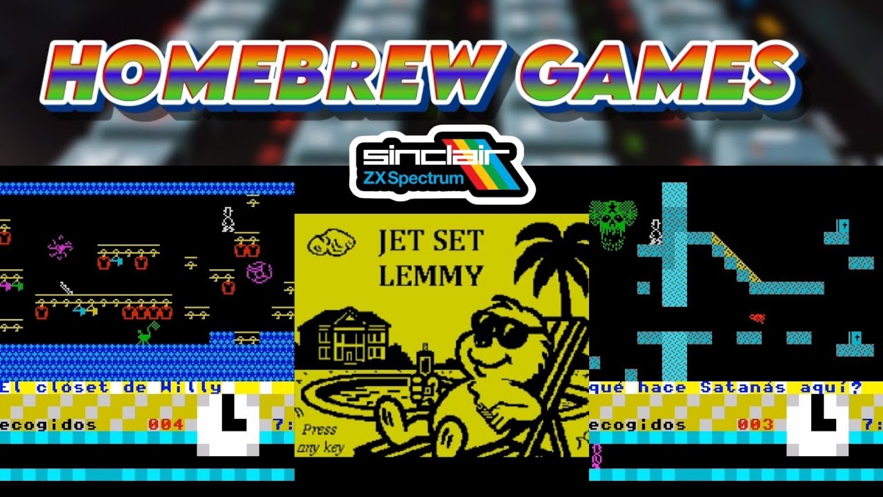 Jet Set Lemmy - New Zx Spectrum Game 2026 - YouTube