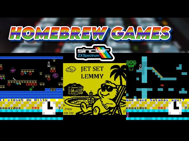Jet Set Lemmy - New Zx Spectrum Game 2026 - YouTube