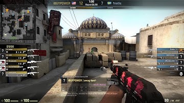 CSGO demo(swag)iBUYPOWER vs fnatic Map#1 Dust2 FACEIT Season 2 LAN Grand Final