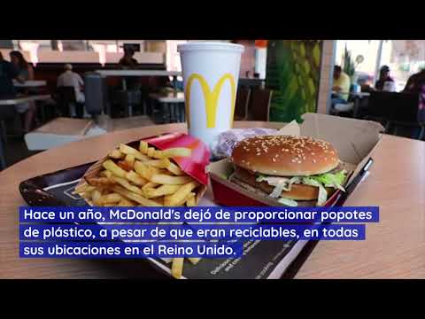Vídeo: Las Pajitas De Papel De McDonald's No Son Reciclables