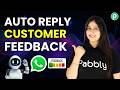 Generate Customer Feedback Replies Automatically with AI
