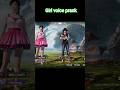 Girl Voice Prank Random #Ladki se #funny #Bgmi me 🤣🤣😜 shorts video