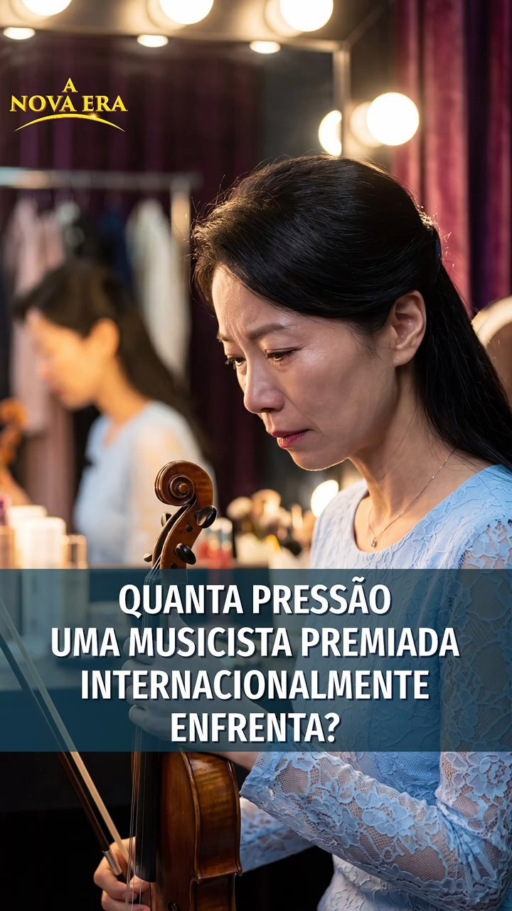 Quanta pressão uma musicista premiada internacionalmente enfrenta?