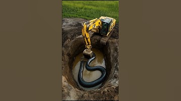 A Moment the Excavator Operator Will Never Forget! 😱 #EpicExcavation #UnforgettableScene