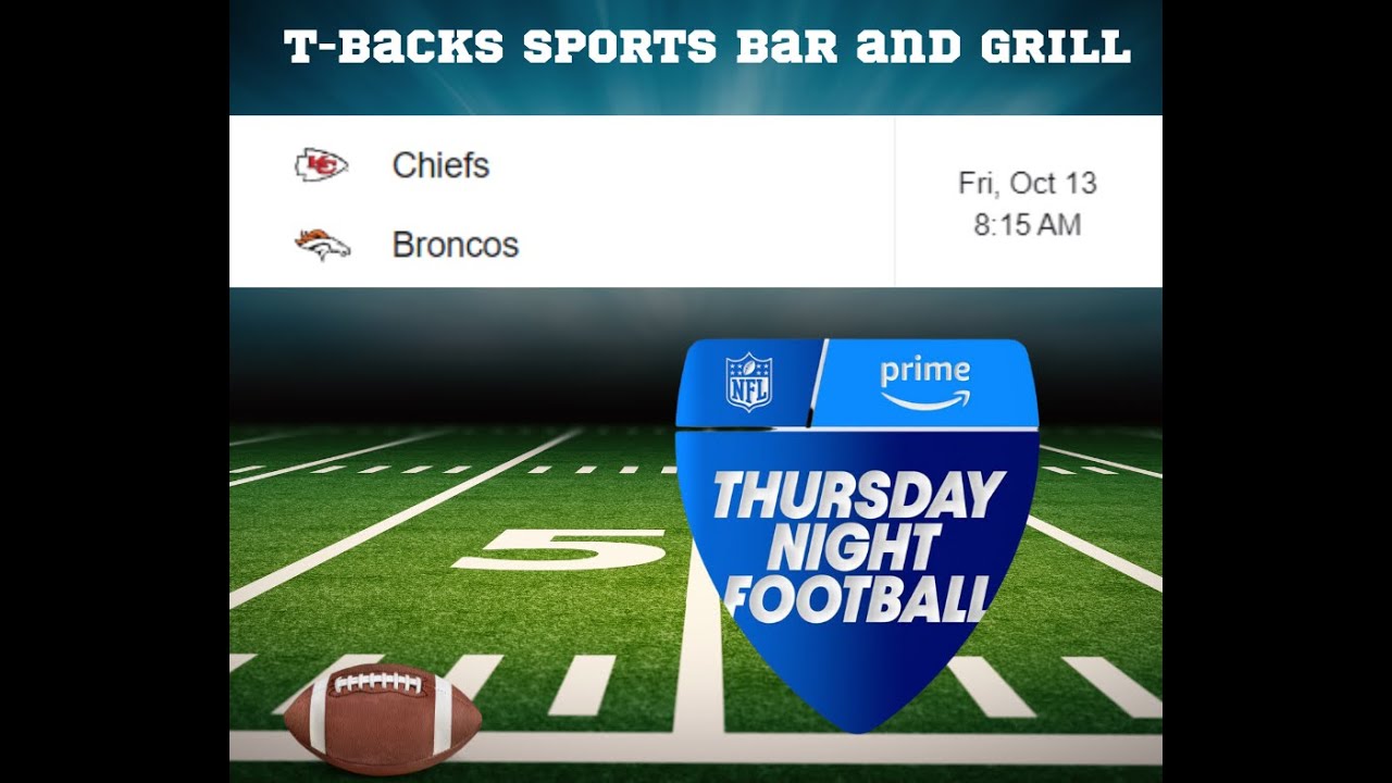 TBacks Sports Bar and Grill Sports Schedule and Chicken Fajitas special for Friday Oct 13, 2023