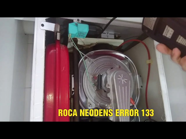 Baxi Roca Neodens error 133 no funciona el agua caliente ni calefacción EI 33 o E133