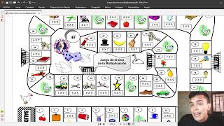 Juego para enseñar las tablas de multiplicar | IMPRIMIR