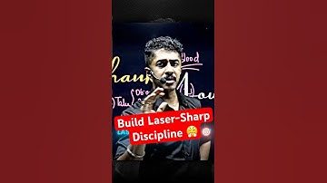 Achieve Laser-Sharp Discipline Once You Do This 🎯 #upsc #upscmotvation #physicswallah
