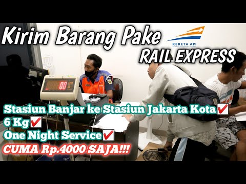 Video: Cara Mengirim Barang Bawaan Di Stasiun Kereta Train