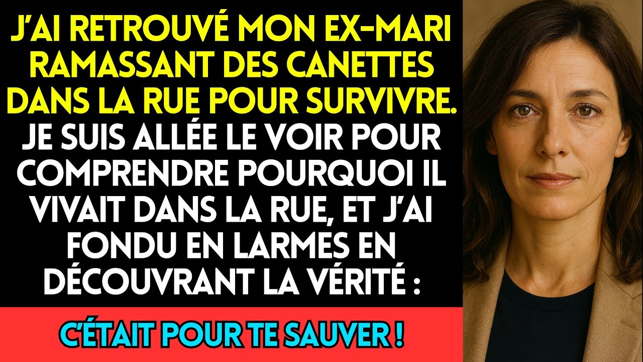 J’ai Retrouvé Mon Ex Mari Ramassant Des Canettes Dans La Rue Pour Survivre  Je Suis Allée Le Voir Po