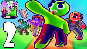 Zombie Takeover - Gameplay Walkthrough Part 2 Zombie World (Android,iOS)