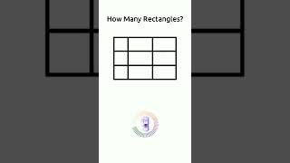How Many Rectangles? | Brain teasers - Math riddles - iQ Test | #iqtest #puzzle #brainteasers