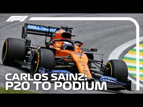 Carlos Sainz: From P20 To Podium | 2019 Brazilian Grand Prix