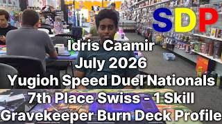Yugioh Speed Duel National Top 8 July 2026 Gravekeepers #yugioh #yugiohspeedduel #yugiohbanlist
